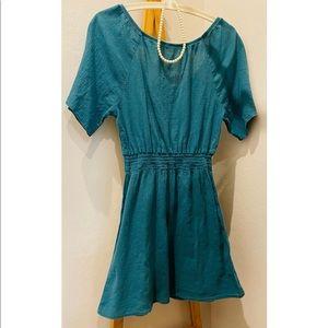 Green vintage dress
